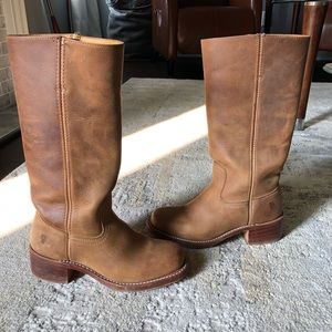 Frye Campus 14L Boot - Dark Brown